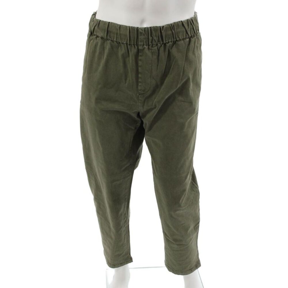 Rails Mens Cropped Ankle Pants Green Size XL